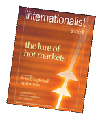Current Internationalist Magazine Cover